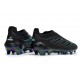 Bota de Futbol adidas Predator Elite Laceless FG Negro Azul