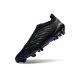 Bota de Futbol adidas Predator Elite Laceless FG Negro Azul