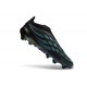 Bota de Futbol adidas Predator Elite Laceless FG Negro Azul