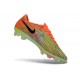 Bota Nike Air Zoom Mercurial Vapor XVII Elite FG Naranja Limalight Volti Negro
