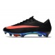 Bota Nike Air Zoom Mercurial Vapor XVII Elite FG Negro Arancio