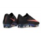 Bota Nike Air Zoom Mercurial Vapor XVII Elite FG Negro Arancio