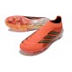 Bota de Futbol adidas Predator Elite Laceless FG Solar Turbo Cromo Termal Negro