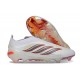 Bota de Futbol adidas Predator Elite Laceless FG Blanco Rojo Negro