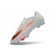 Bota Nike Air Zoom Mercurial Vapor XVII Elite FG Blanco Naranja Dorada