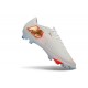 Bota Nike Air Zoom Mercurial Vapor XVII Elite FG Blanco Naranja Dorada