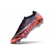 Bota Nike Air Zoom Mercurial Vapor XVII Elite FG Naranja Negro Plateado
