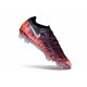 Bota Nike Air Zoom Mercurial Vapor XVII Elite FG Naranja Negro Plateado