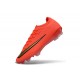 Bota Nike Air Zoom Mercurial Vapor XVII Elite FG Rojo Dorado