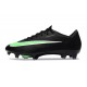 Bota Nike Air Zoom Mercurial Vapor XVII Elite FG Negro Verde