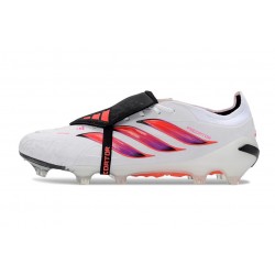 Zapatillas adidas Predator 26 Elite FT FG Blanco Rojo Negro