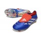 Botas adidas Predator Elite Fold-over Tongue FG Azul Rojo Plateada