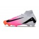 Zapatos de Fútbol Nike Mercurial Superfly X Elite FG Rosa Negro Blanco