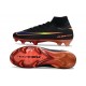 Zapatos de Fútbol Nike Mercurial Superfly X Elite FG Negro Naranja
