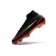 Zapatos de Fútbol Nike Mercurial Superfly X Elite FG Negro Naranja
