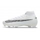 Zapatos de Fútbol Nike Mercurial Superfly X Elite FG Blanco Negro