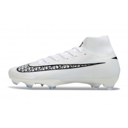 Zapatos de Fútbol Nike Mercurial Superfly X Elite FG Blanco Negro