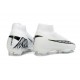 Zapatos de Fútbol Nike Mercurial Superfly X Elite FG Blanco Negro