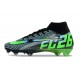 Zapatos de Fútbol Nike Mercurial Superfly X Elite FG Negro Verde