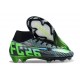 Zapatos de Fútbol Nike Mercurial Superfly X Elite FG Negro Verde