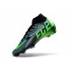 Zapatos de Fútbol Nike Mercurial Superfly X Elite FG Negro Verde
