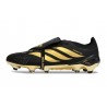 Botas adidas Predator Elite Fold-over Tongue FG Negro Dorado