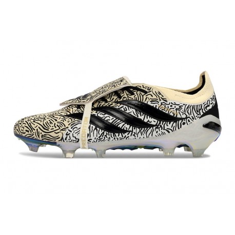 Botas adidas Predator Elite Fold-over Tongue FG Beis Negro