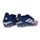 Botas adidas Predator Elite Fold-over Tongue FG Azul Rosa Plateado