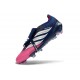 Botas adidas Predator Elite Fold-over Tongue FG Azul Rosa Plateado