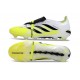 Botas adidas Predator Elite Fold-over Tongue FG Blanco Negro Amarillo