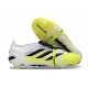 Botas adidas Predator Elite Fold-over Tongue FG Blanco Negro Amarillo
