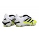 Botas adidas Predator Elite Fold-over Tongue FG Blanco Negro Amarillo