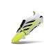 Botas adidas Predator Elite Fold-over Tongue FG Blanco Negro Amarillo