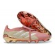 Botas adidas Predator Elite Fold-over Tongue FG Rosa Plateada