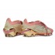 Botas adidas Predator Elite Fold-over Tongue FG Rosa Plateada
