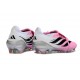 Botas adidas Predator Elite Fold-over Tongue FG Rosa Blanco Negro