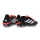 adidas Predator Elite Fold-over Tongue FG Negro Ftwr Blanco Rojo Lúcido