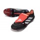 adidas Predator Elite Fold-over Tongue FG Negro Ftwr Blanco Rojo Lúcido
