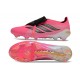 Botas adidas Predator Elite Fold-over Tongue FG Rosa Negro