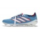 Botines de Futbol adidas Predator 26 Elite FT FG Rayo Azul Blanco Rojo