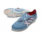 Botines de Futbol adidas Predator 26 Elite FT FG Rayo Azul Blanco Rojo