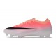 Bota de Futbol Nike Mercurial Vapor XVII Elite FG Rosa Negro