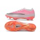 Bota de Futbol Nike Mercurial Vapor XVII Elite FG Rosa Plateada
