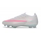 Bota de Futbol Nike Mercurial Vapor XVII Elite FG Blanco Rosa