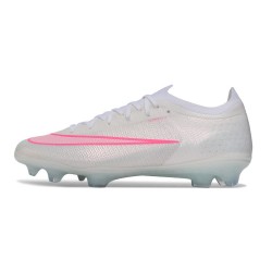 Bota de Futbol Nike Mercurial Vapor XVII Elite FG Blanco Rosa