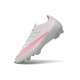 Bota de Futbol Nike Mercurial Vapor XVII Elite FG Blanco Rosa
