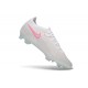 Bota de Futbol Nike Mercurial Vapor XVII Elite FG Blanco Rosa