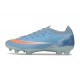 Bota de Futbol Nike Mercurial Vapor XVII Elite FG Cian Naranja