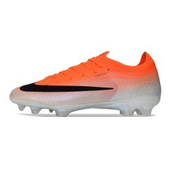 Bota de Futbol Nike Mercurial Vapor XVII Elite FG Naranja Negro
