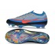 Bota de Futbol Nike Mercurial Vapor XVII Elite FG Cian Rojo